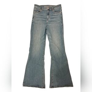 American Eagle Super High Rise Flare, Next Level Stretch Jeans
